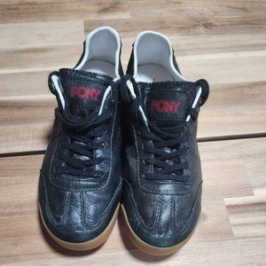 Vintage Pony Sneakers mens 8.5 soft leather